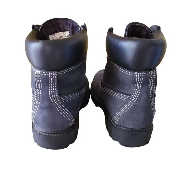 Timberland Blue Suede Boots sz 8 - Picture 2 of 5